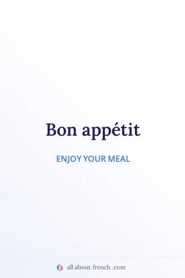 aesthetic french quote bon appetit
