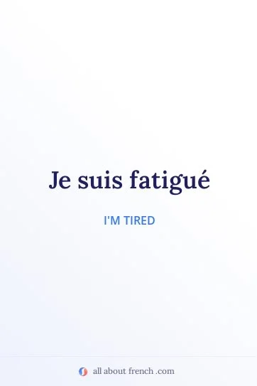 aesthetic french quote etre fatigue