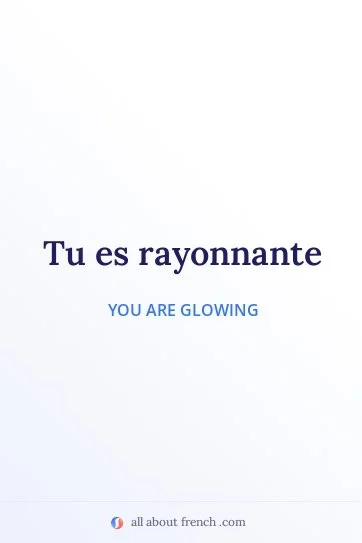 aesthetic french quote etre rayonnante
