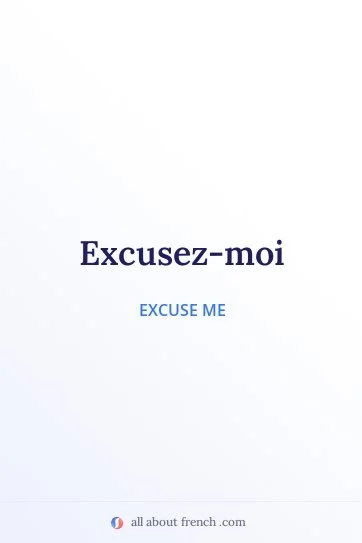 aesthetic french quote excusez moi