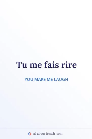 aesthetic french quote faire rire