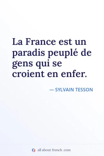 aesthetic french quote france paradis peuple gens en enfer