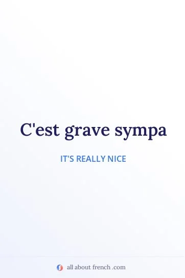 aesthetic french quote grave sympa