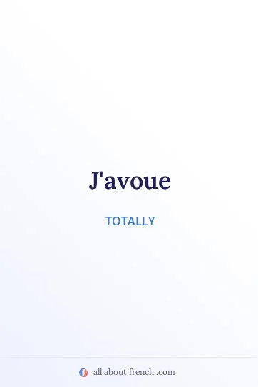aesthetic french quote javoue