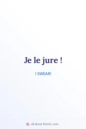 aesthetic french quote je le jure