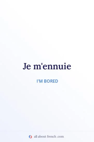 aesthetic french quote je mennuie