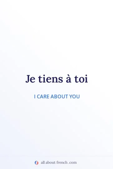 aesthetic french quote je tiens a toi
