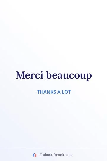 aesthetic french quote merci beaucoup