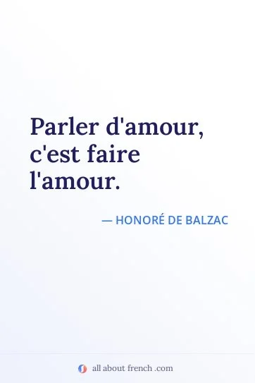 aesthetic french quote parler damour cest faire lamour