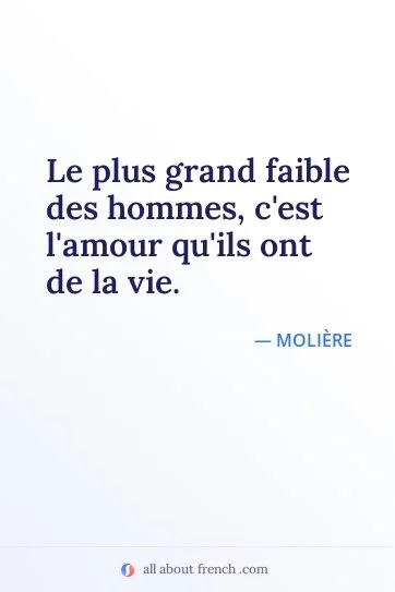 aesthetic french quote plus grand faible hommes amour