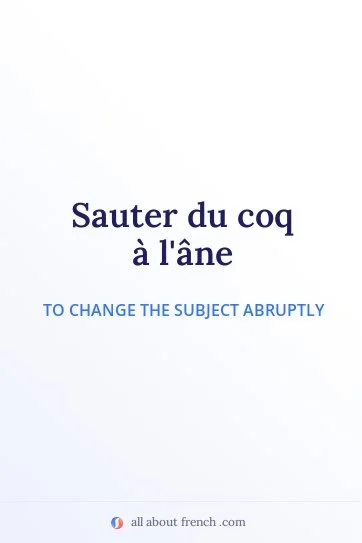 aesthetic french quote sauter du coq a lane