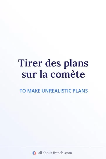 aesthetic french quote tirer plans sur comete