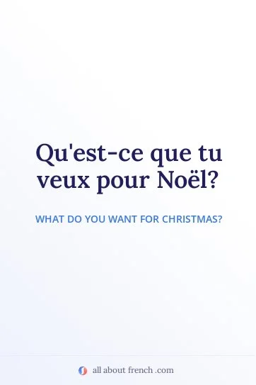 aesthetic french quote veux pour noel