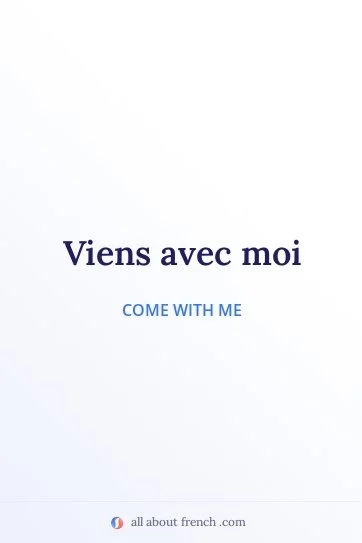 aesthetic french quote viens avec moi